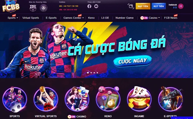 Các tính năng nổi bật của ứng dụng FCB8