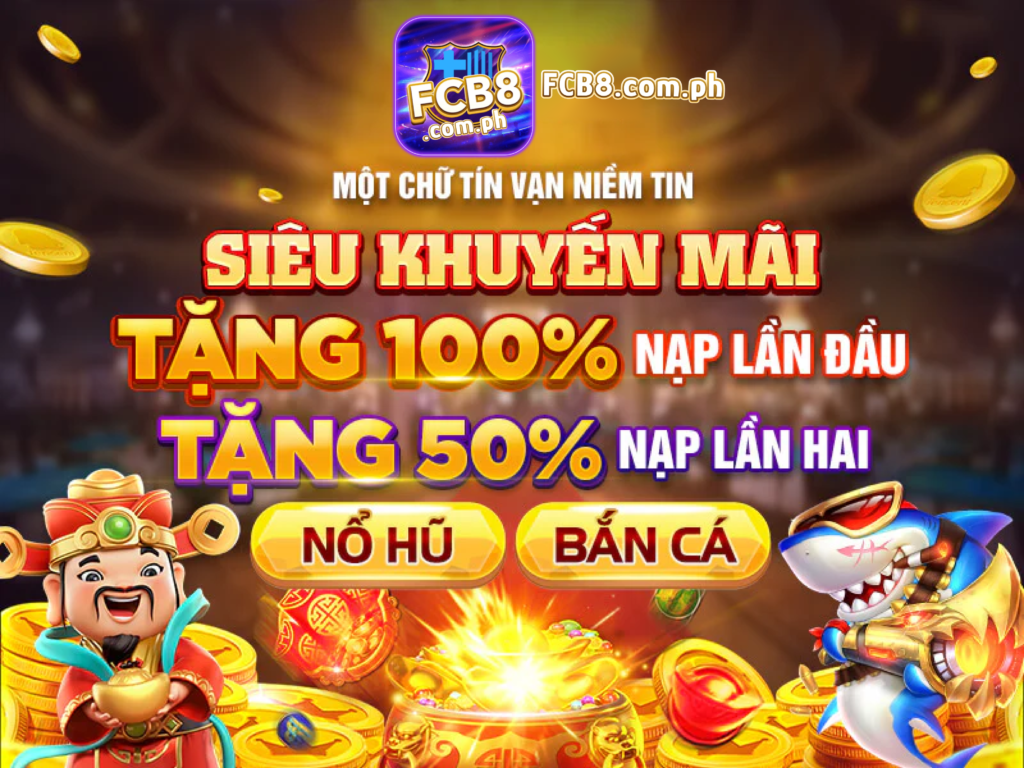 Tận hưởng chương trình khuyến mãi casino hấp dẫn chỉ có tại FCB8