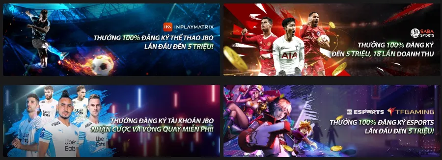 Các chương trình khuyến mãi, ưu đãi dành riêng cho cá cược Esport tại FCB8